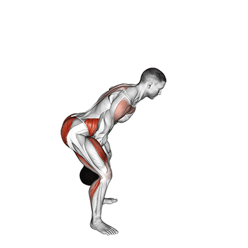 Kettlebell Swing exercise animated demonstration